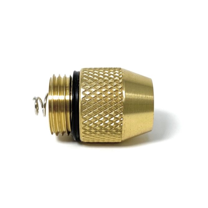 5/16 Direct Connect Sonde Battery Cap side view Sonde Battery cap direct connect to 5/16 rodder | Prototek