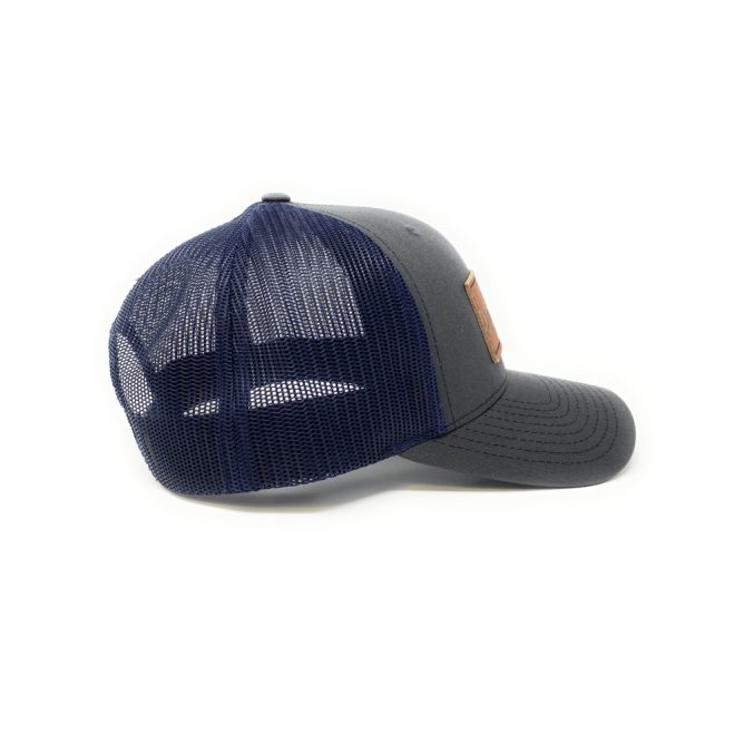 Prototek Patch Hat Side Grey Prototek Patch Hat Grey side view